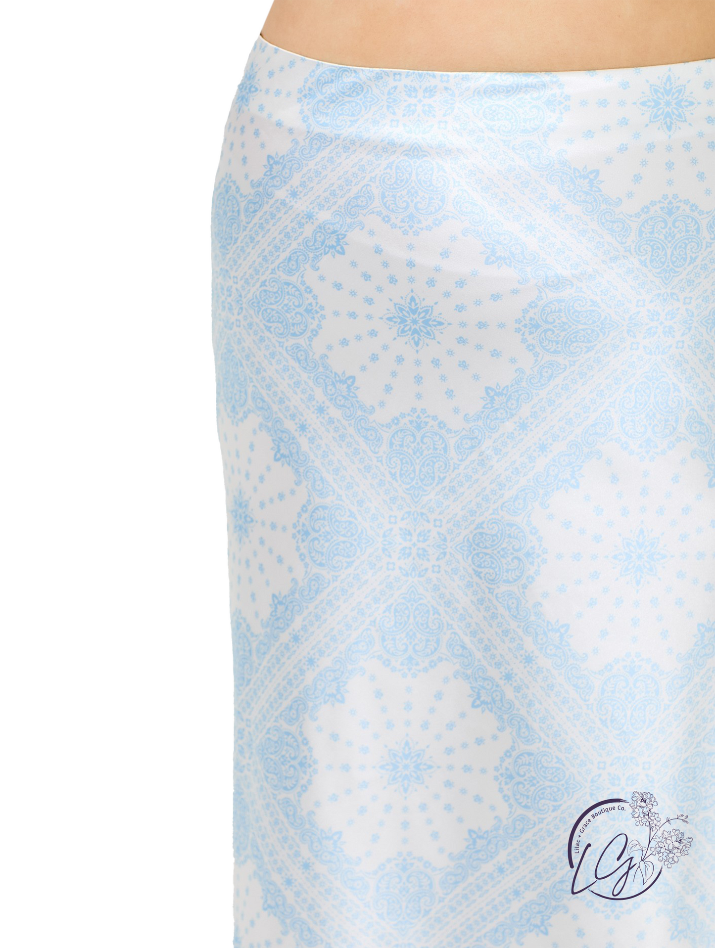 Glide in Pattern Skirt