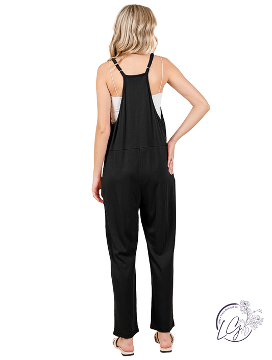 Curvy Catch Me! Slip Jumpsuit