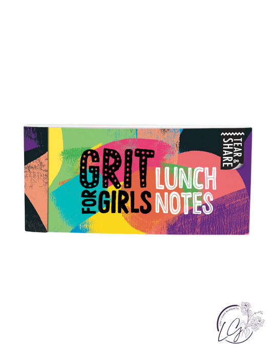 Grit for Girls & Young Women Lunch Notes