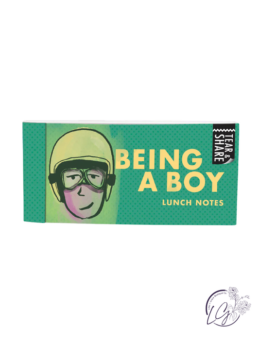 Being a Boy Lunch Notes