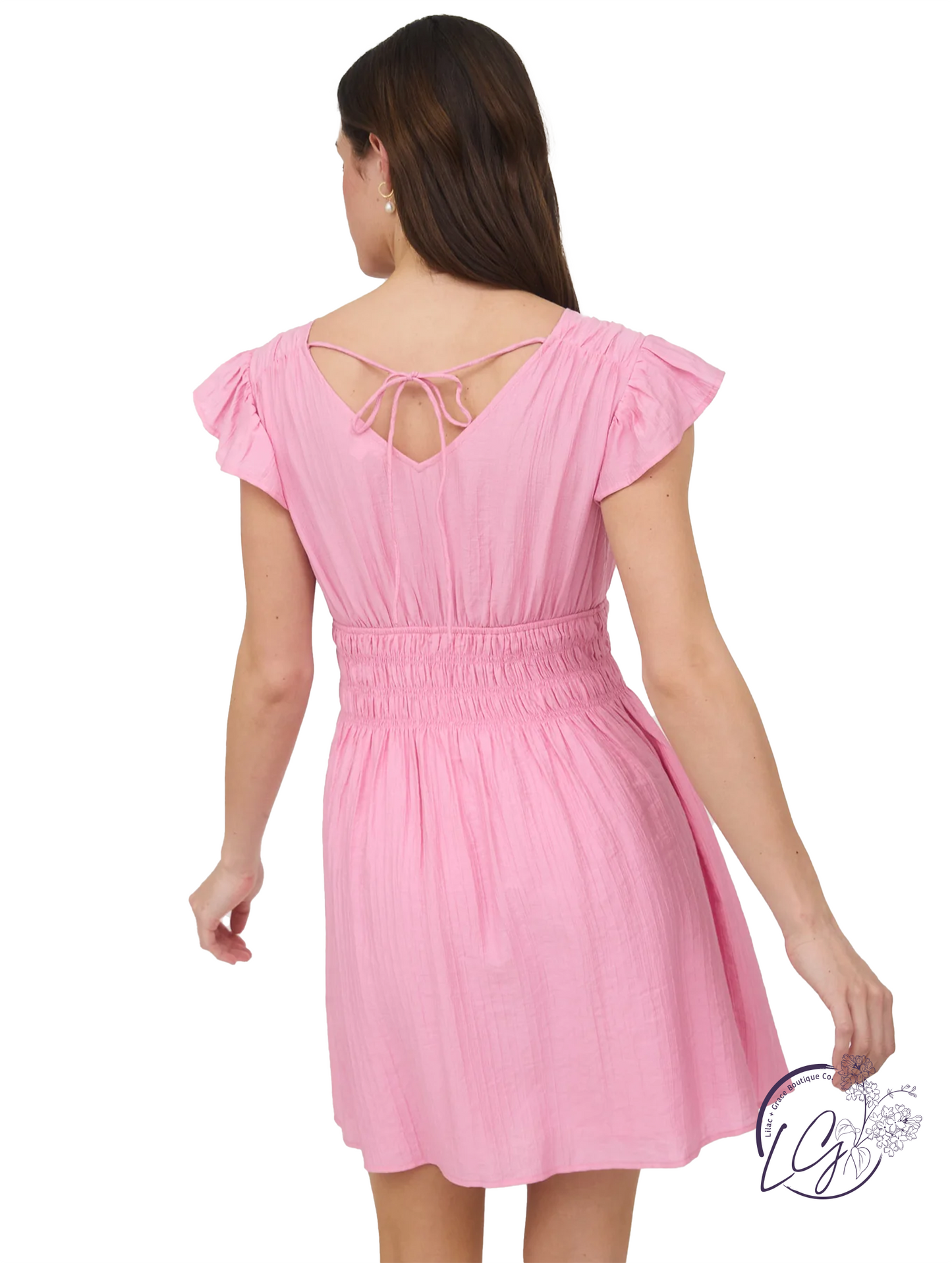 Light Stirred Mini Dress