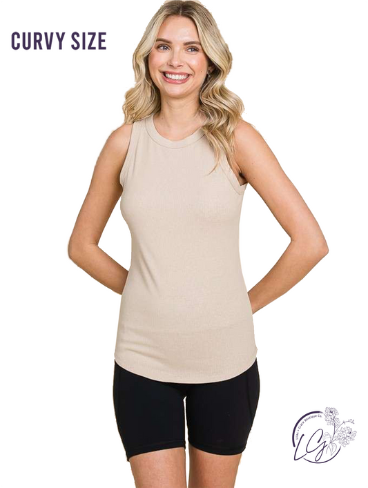 Curvy Make us Whole Solid Top