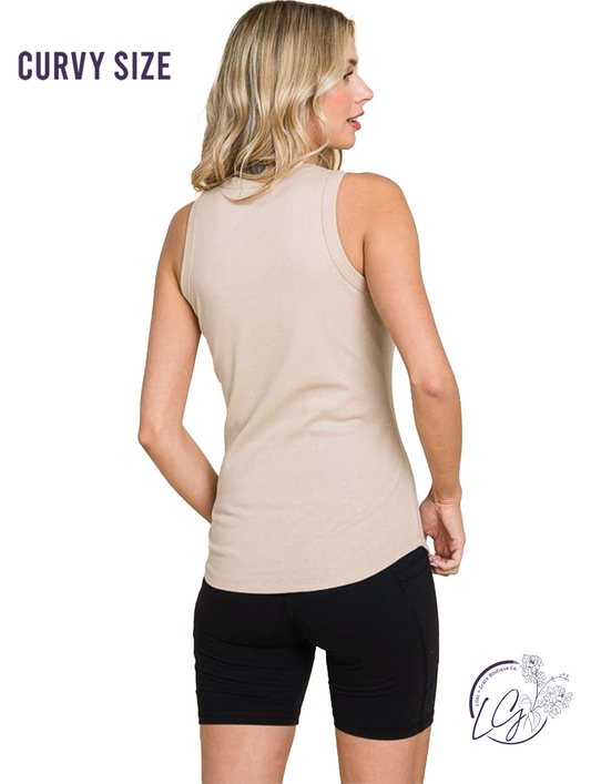 Curvy Make us Whole Solid Top