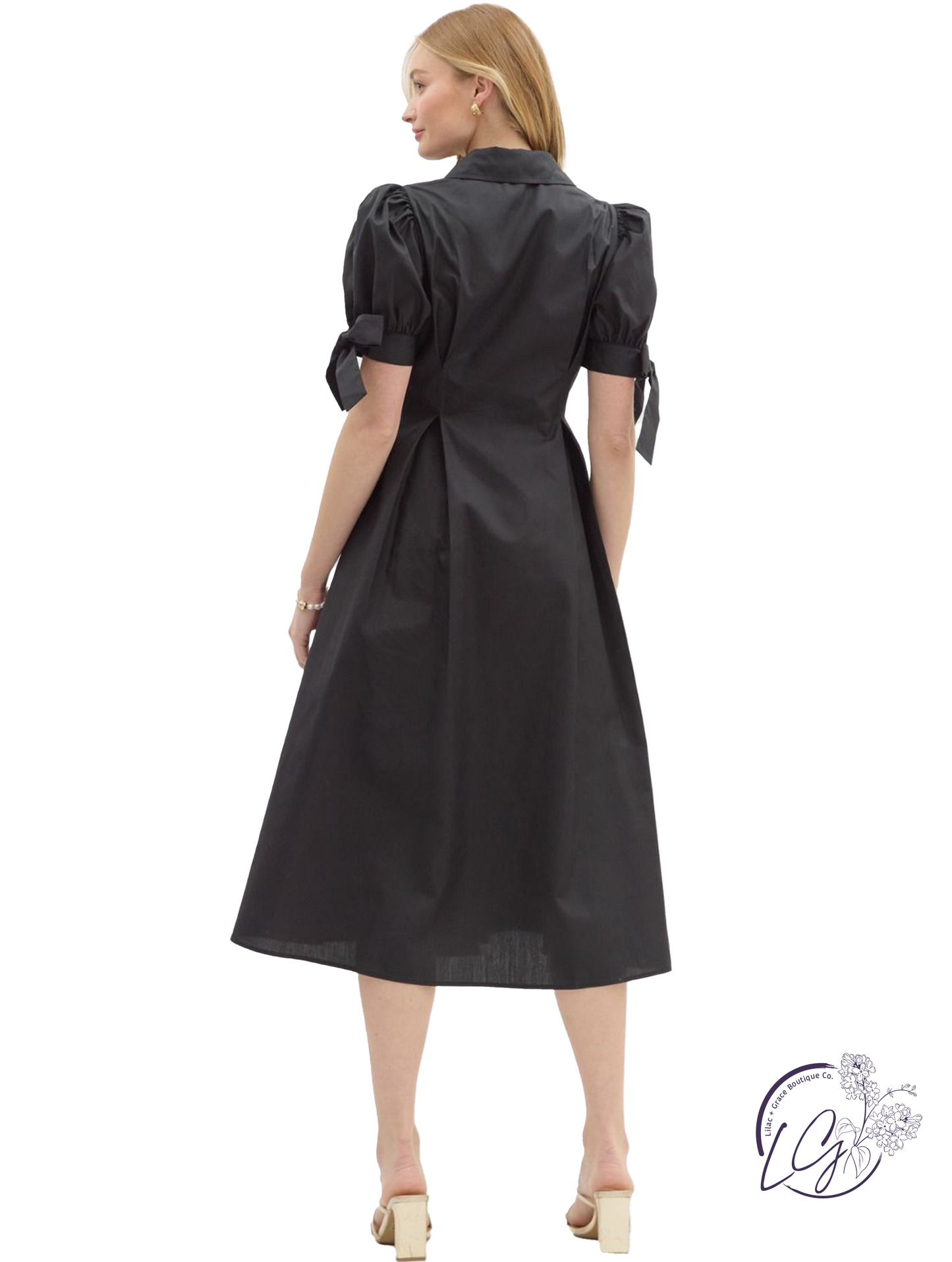 Pulled By Peace Midi Dress