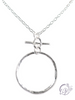 Brilliance Hoop Necklace