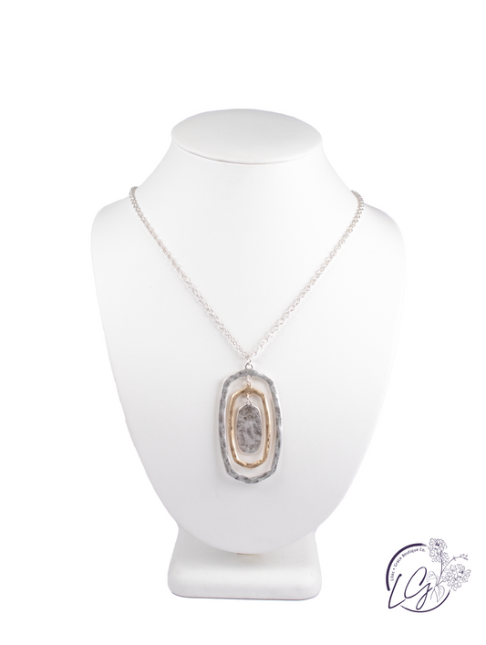 Trinity Luxe Pendant Necklace