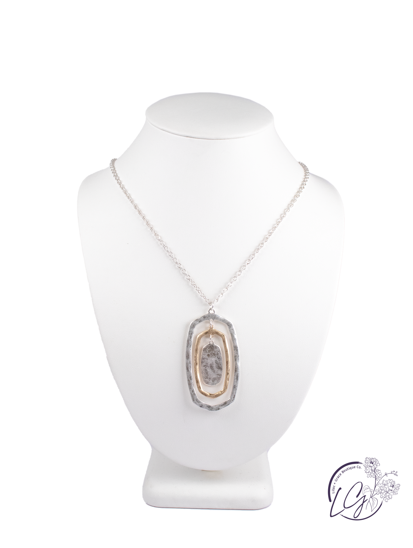 Trinity Luxe Pendant Necklace