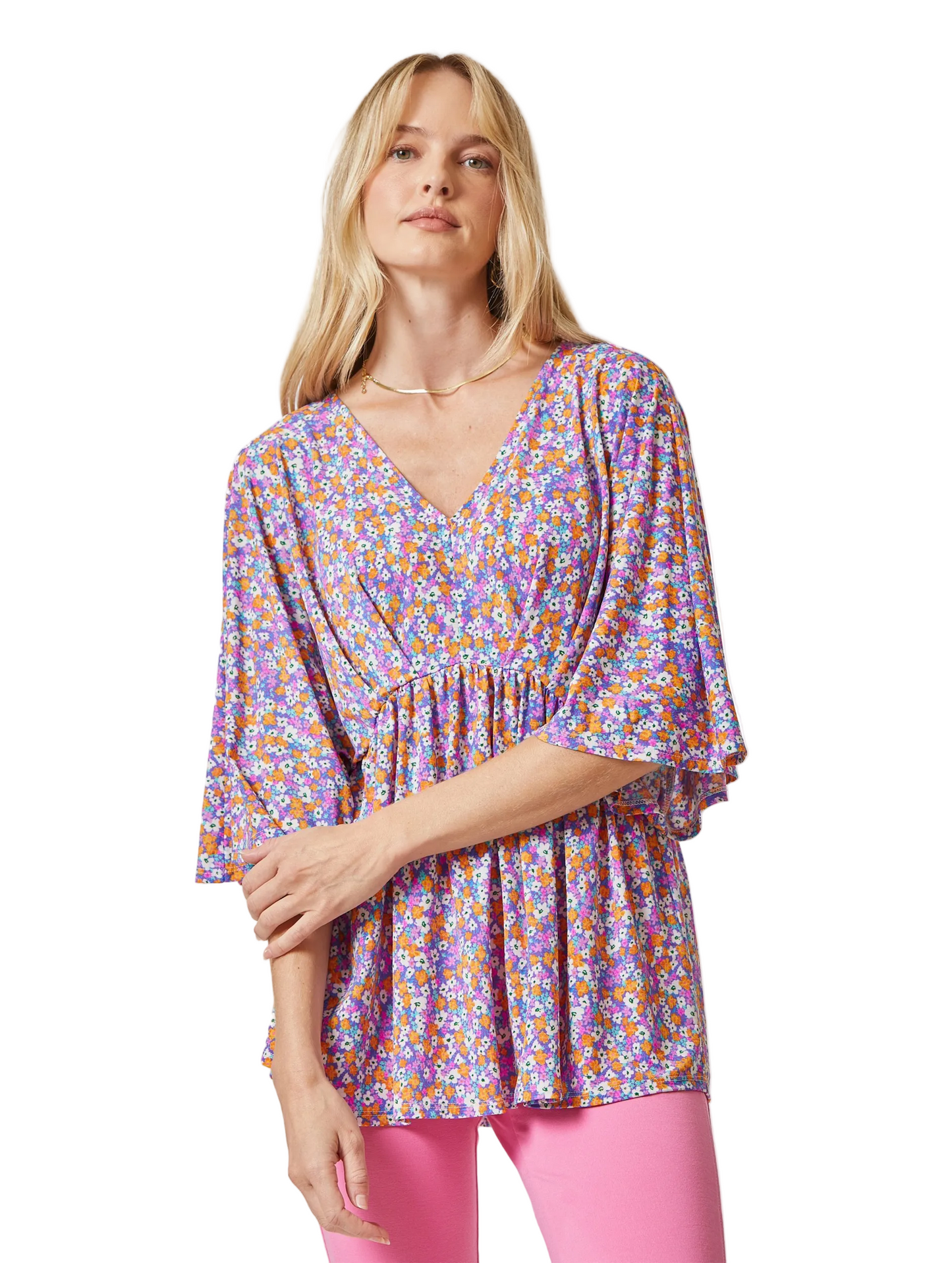 Curvy Pretty In Purple Dreamer Top
