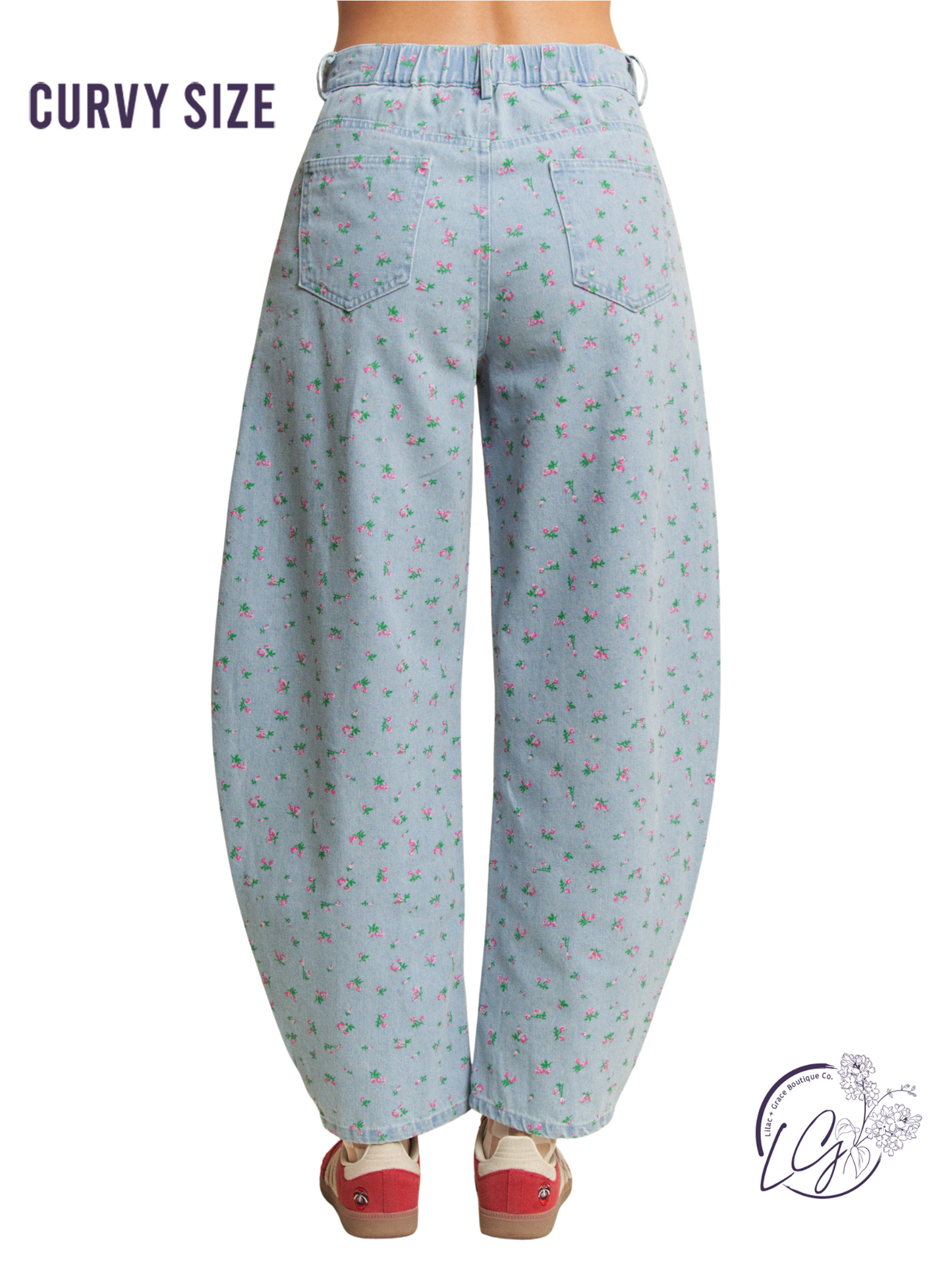 Curvy Run the Show Zipper Pants