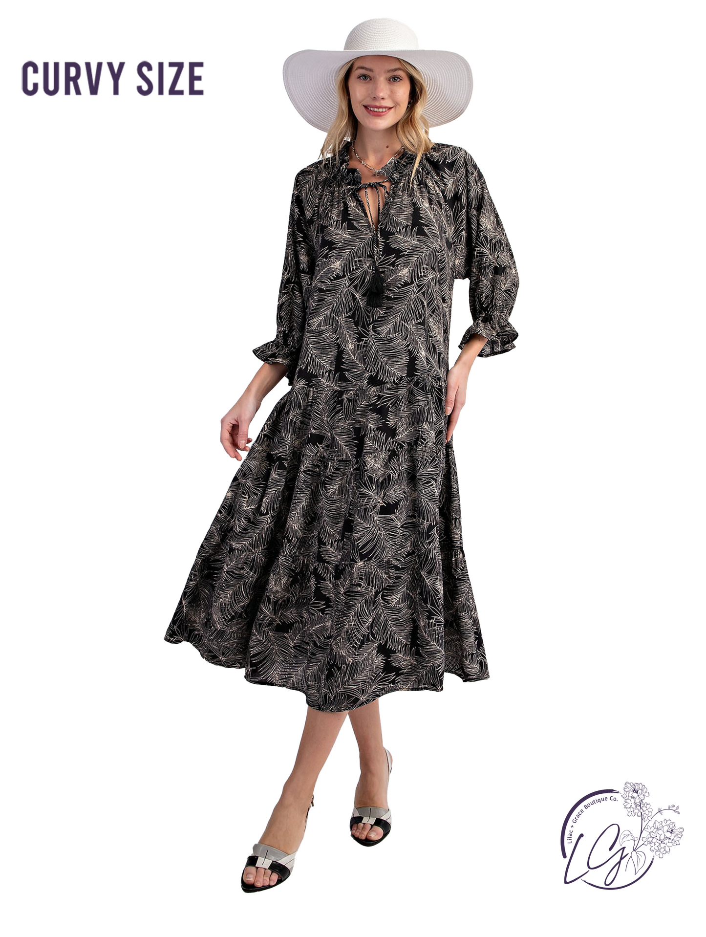 Curvy Feeling Pretty Good Maxi Dress