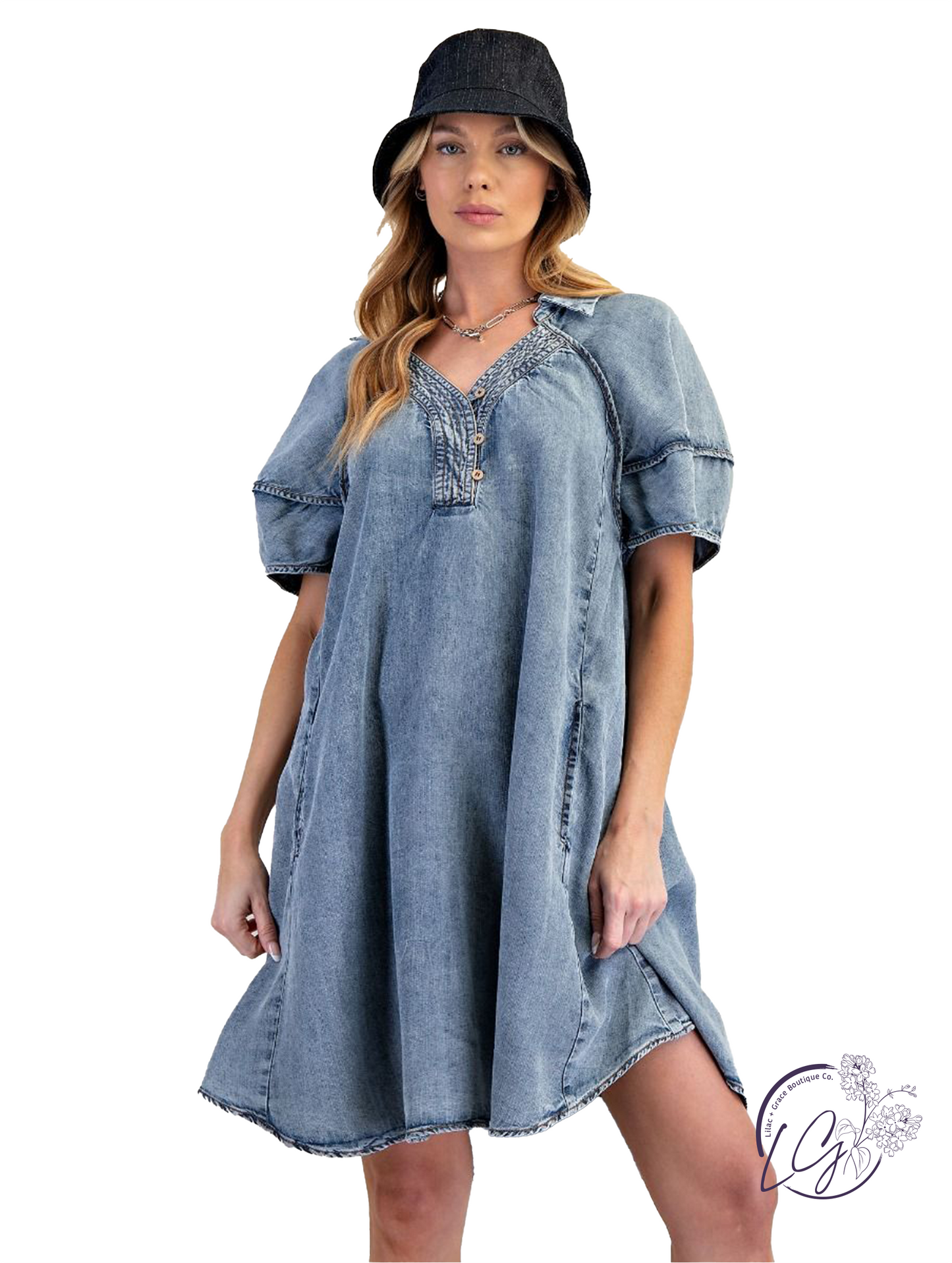 Blueveil Chambray Dress