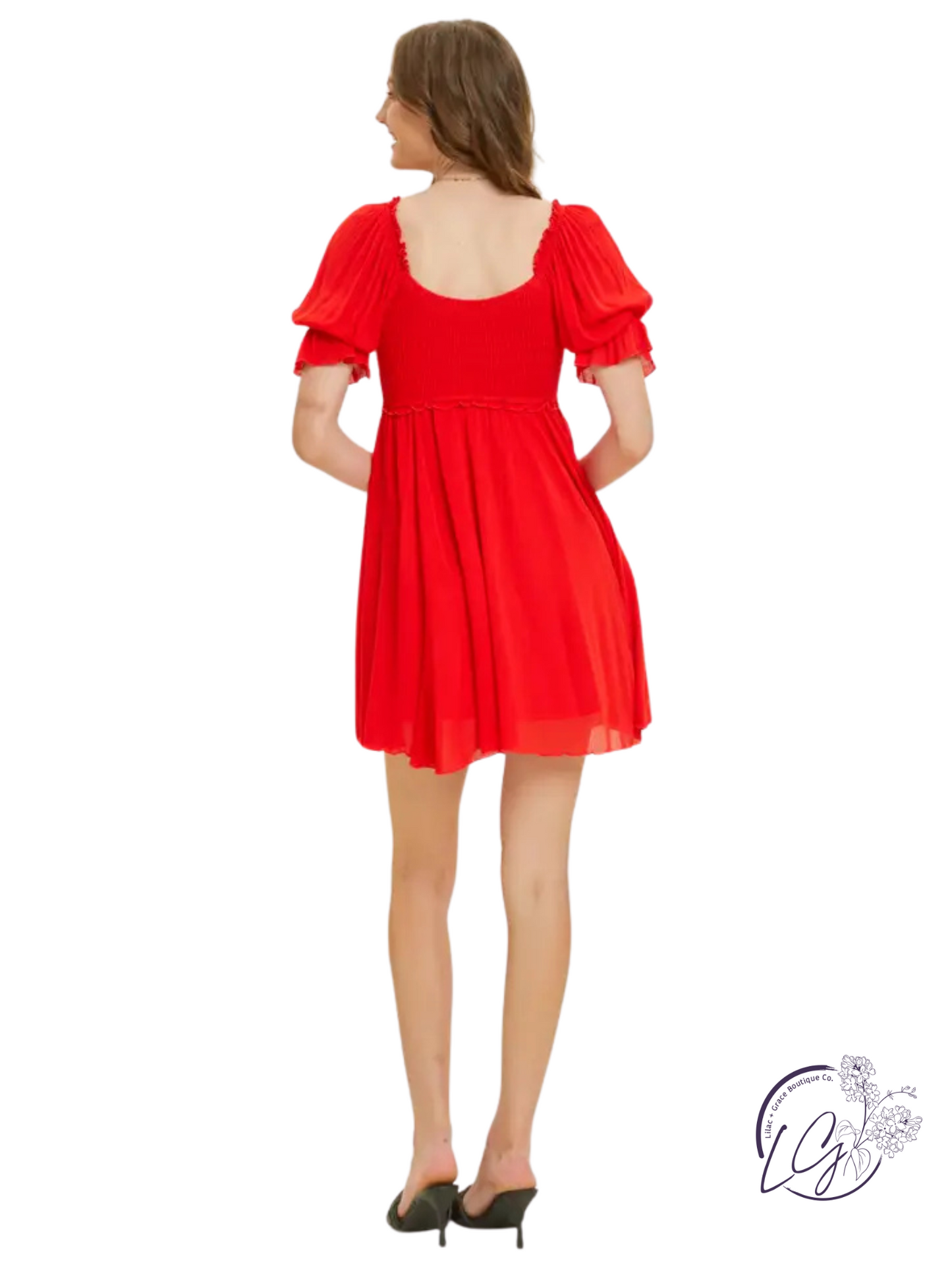 Sweet Breeze Smocked Dress