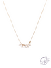 Dainty Crystal Bar Necklace