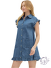 The Ruffle & Ready Denim Dress