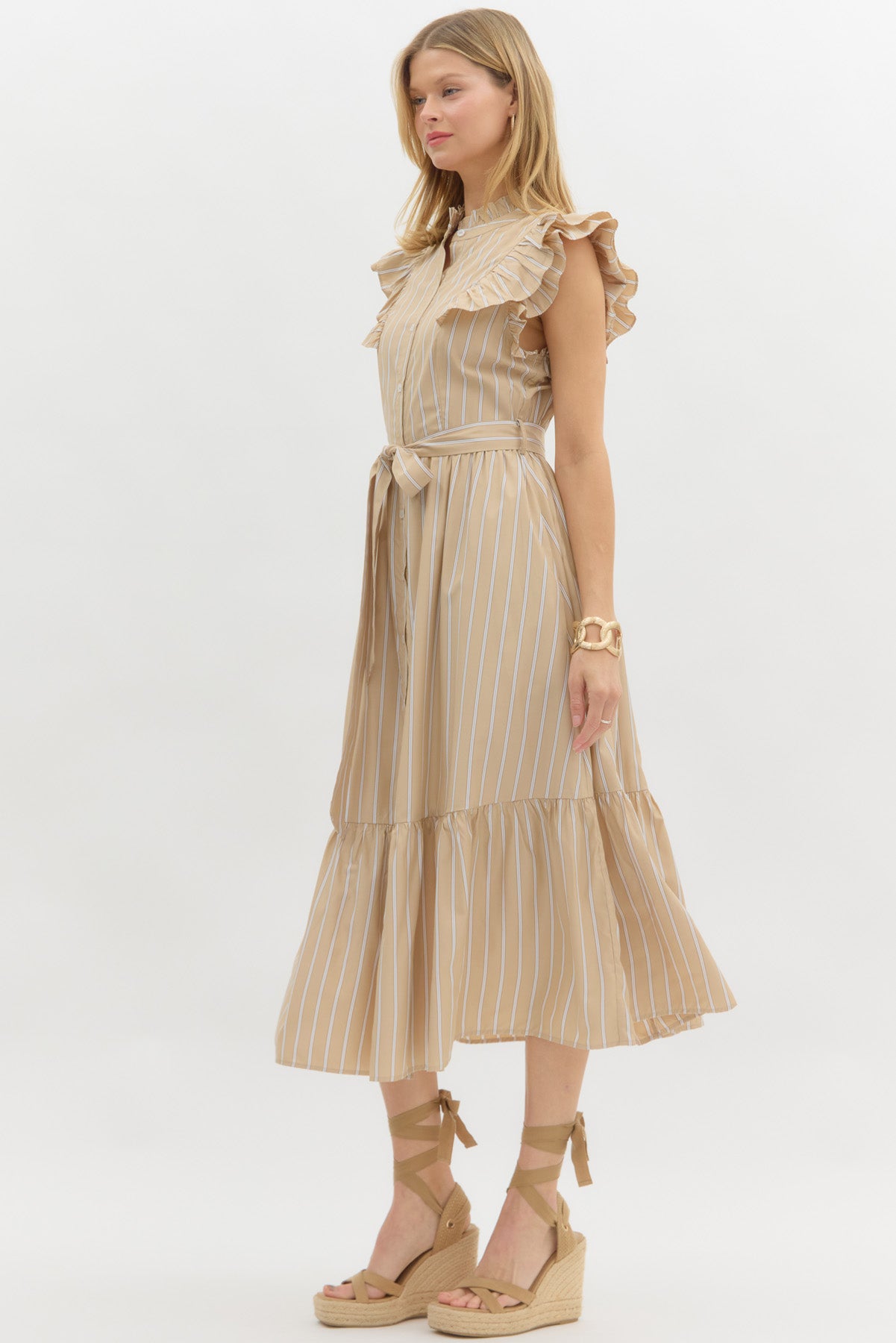 Everyday Rhythm Striped Dress