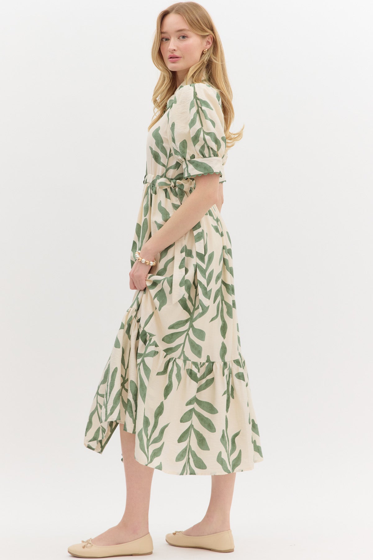 Soft Light Garden Dress