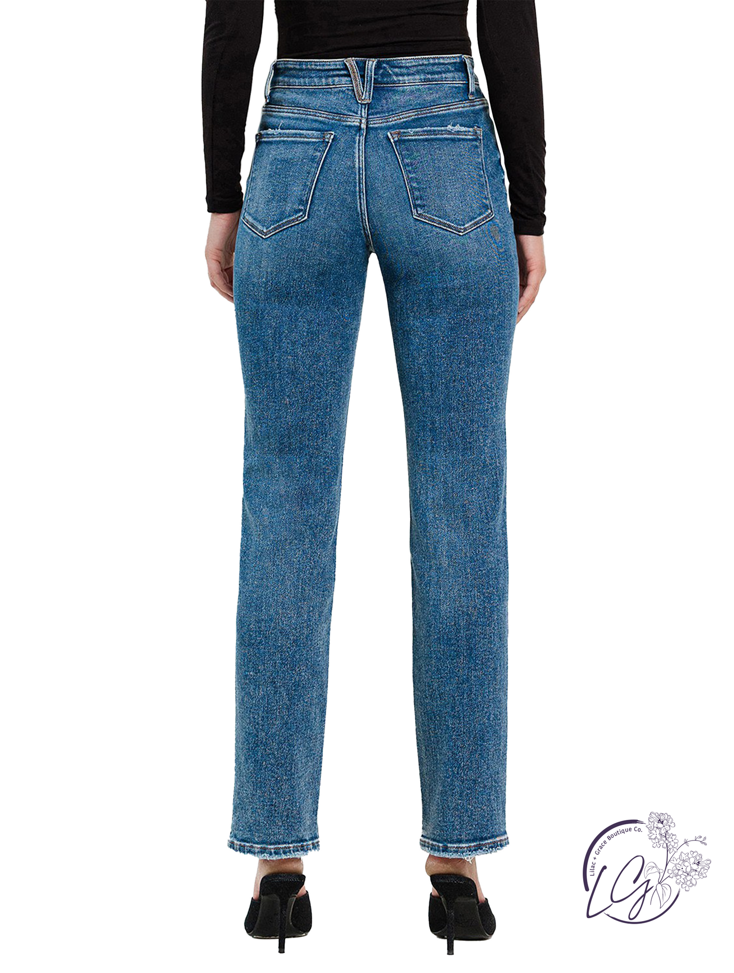 Carola High Rise Straight  By Flying Monkey