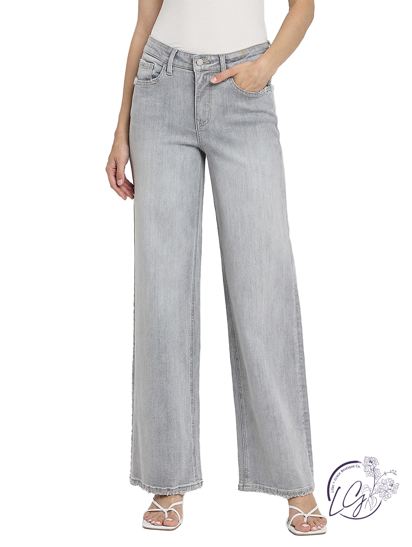 Frida High Rise Wide Leg By Flying Monkey