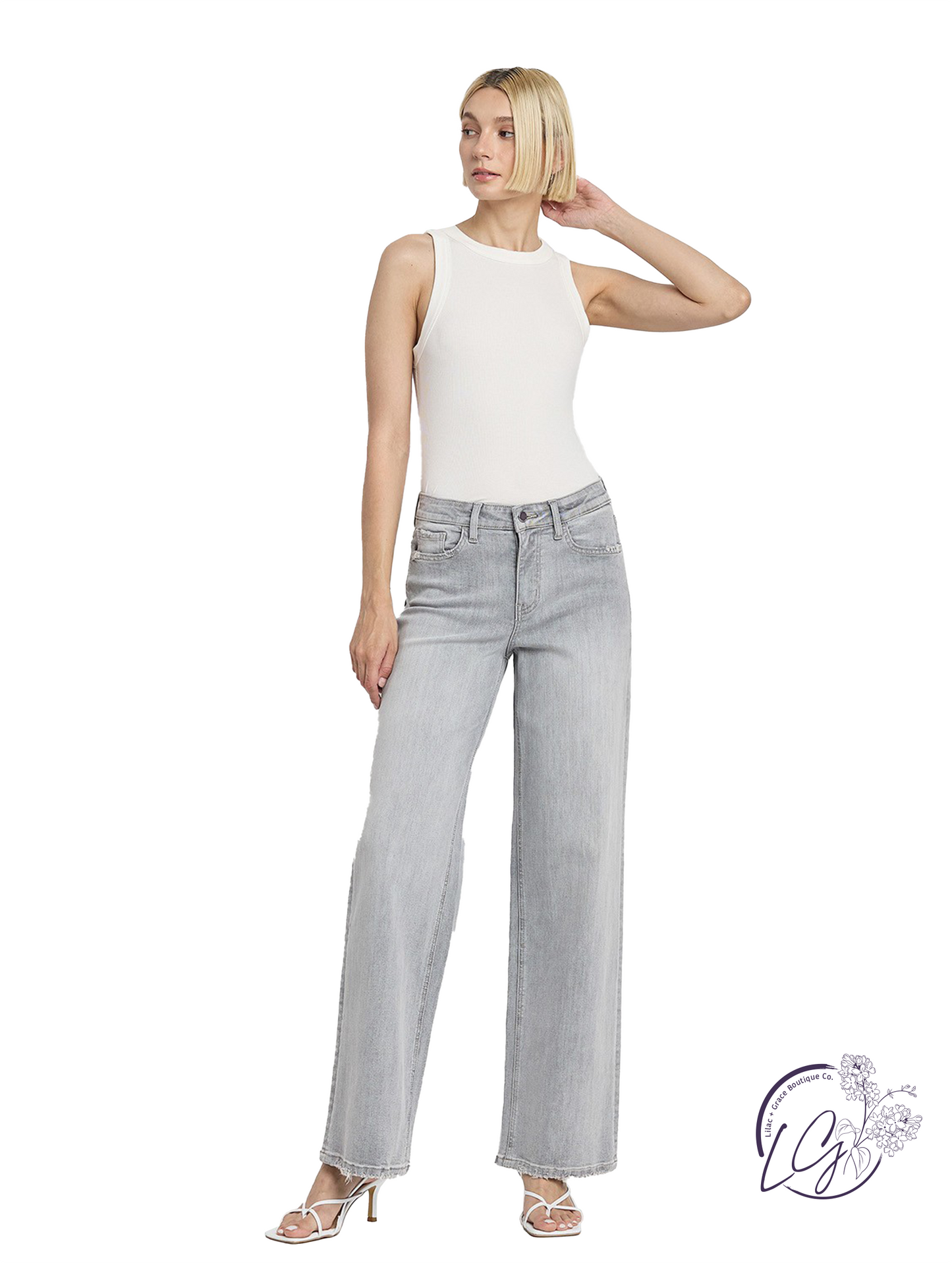 Frida High Rise Wide Leg By Flying Monkey