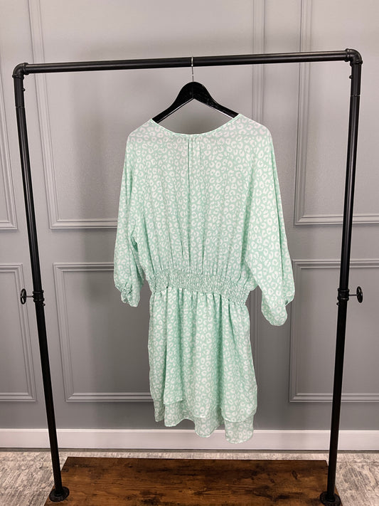 Curvy Bold Moves Long Sleeve Dress