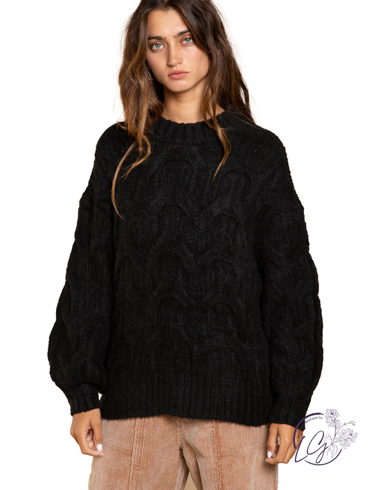Staying Confident Knit Sweater