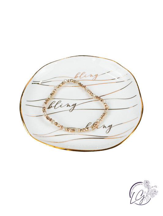 Gold Stretch Bracelet