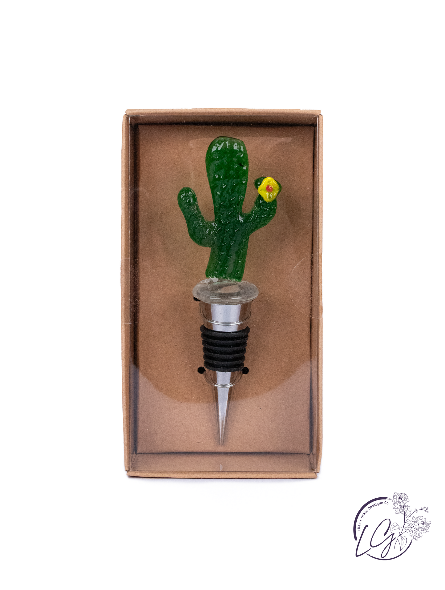 Glass Wine Bottle Stopper