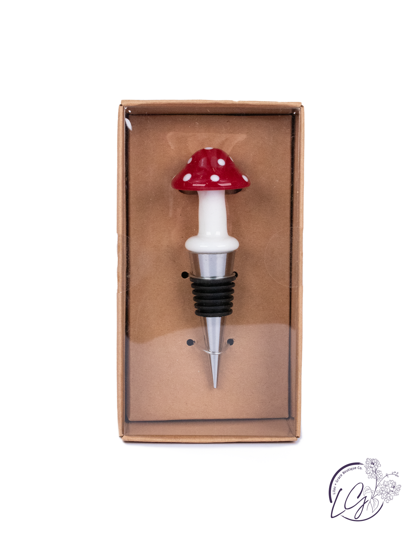 Glass Wine Bottle Stopper