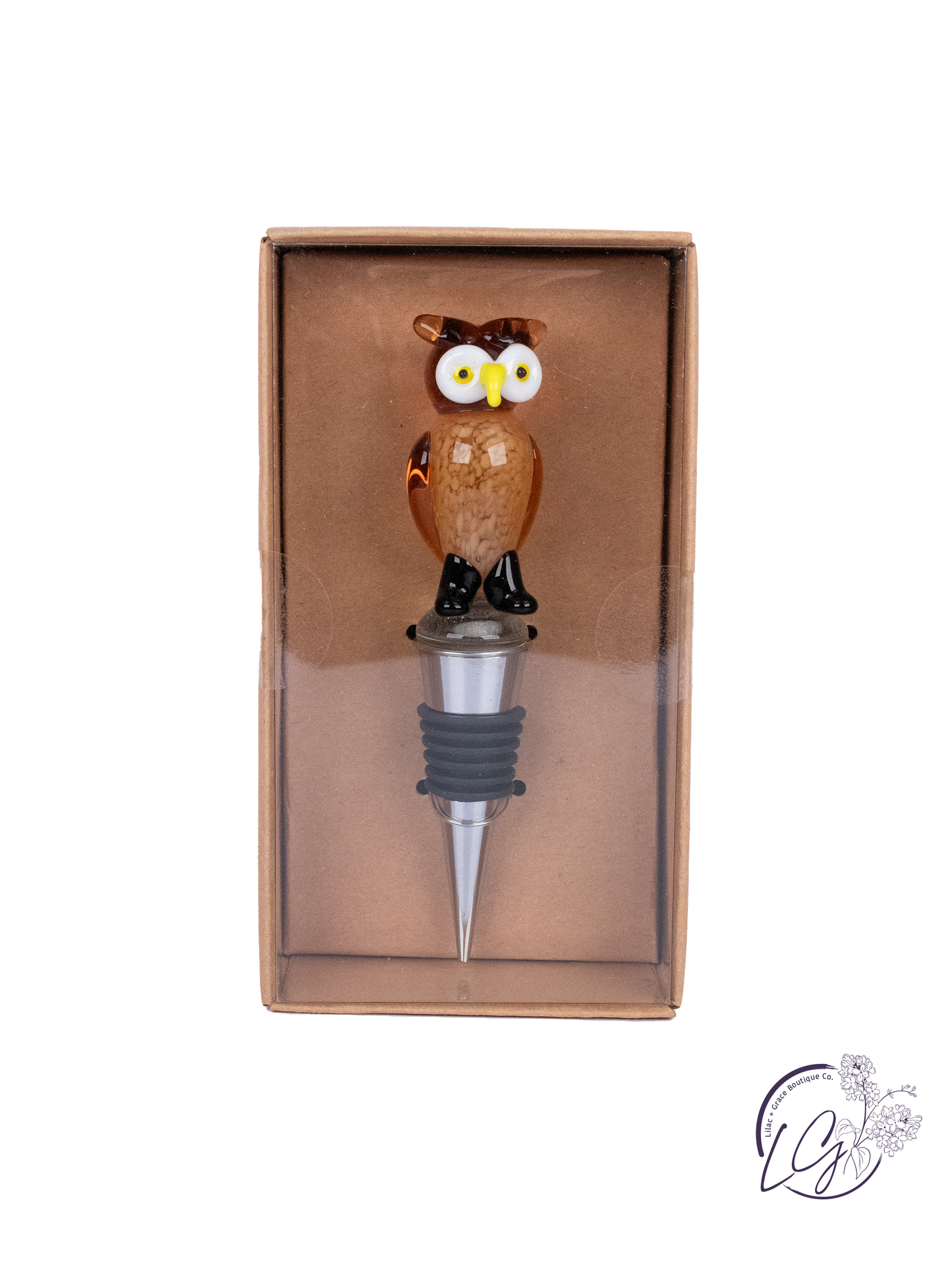 Glass Wine Bottle Stopper