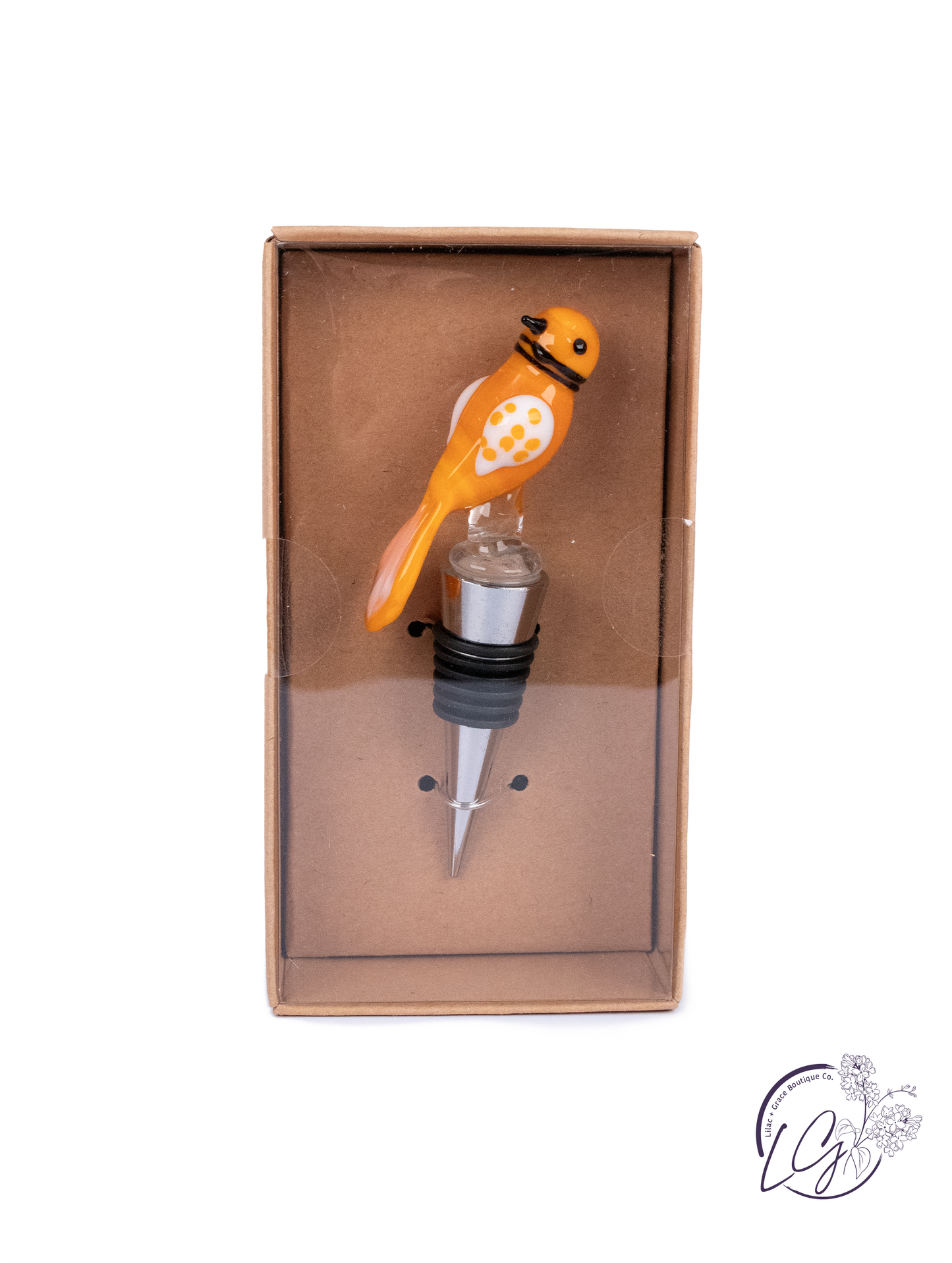 Glass Wine Bottle Stopper