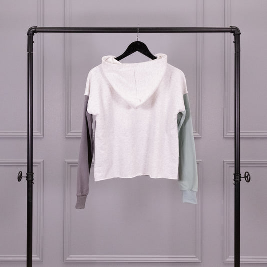 Secretly Stunning Half-Zip Color Block Hoody