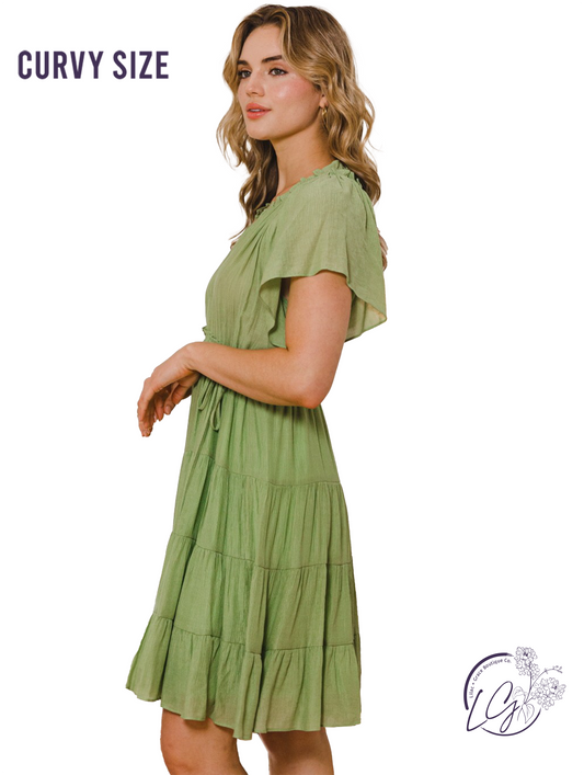 Curvy Joy In Motion Mini Dress