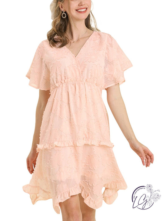 Curvy Bloom Burst Mini Dress