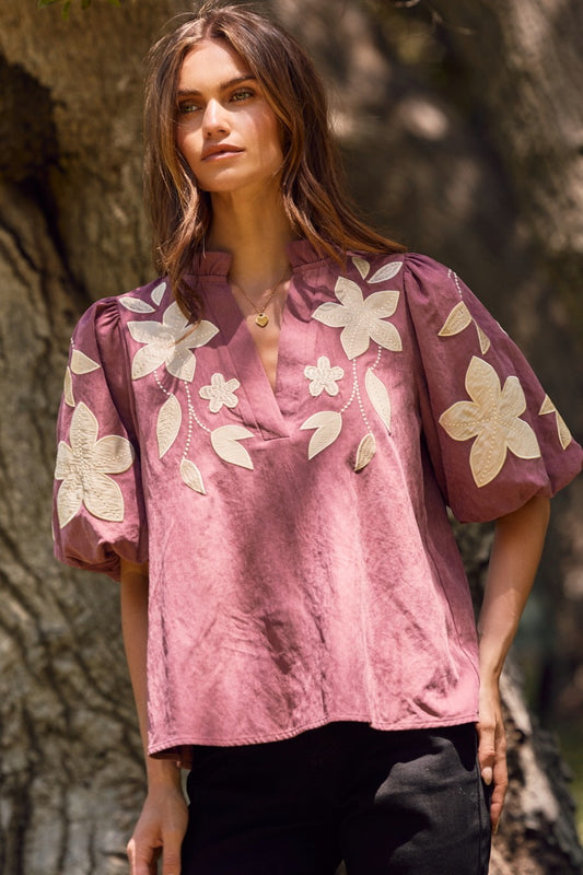 Curvy Flourish & Flow Top