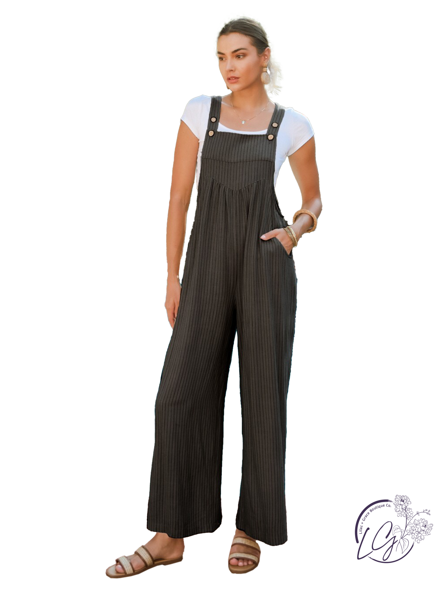 Dive Into Paradise Overall Jumpsuit