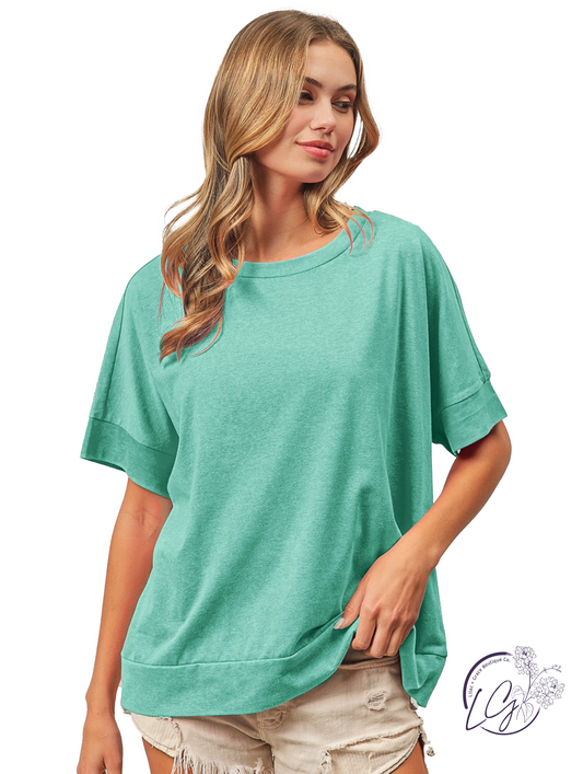 Leisure Time Now Banded Top