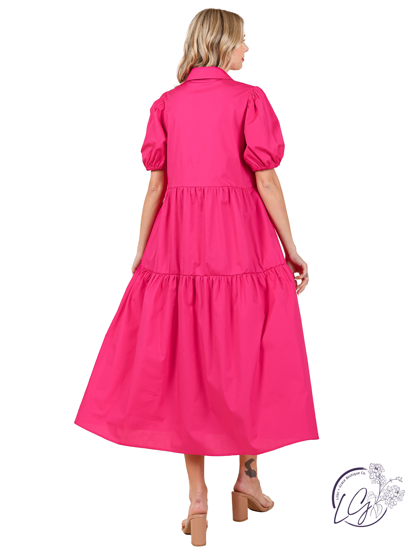 Flowing Freedom Midi Dress