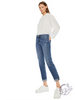 Greta Mid-Rise Slim Straight Boyfriend Jean by Kan Can