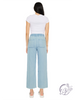 Ramona High-Rise Cropped Wide Leg Jeans by Kan Can