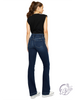 Odette High-Rise Wide Hem Bootcut Jeans by Kan Can