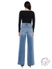 Kathleen High-Rise Trouser Wide Leg Jeans by Kan Can