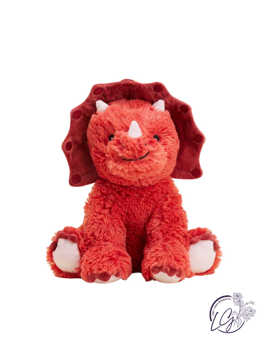 Red Triceratops Warmies