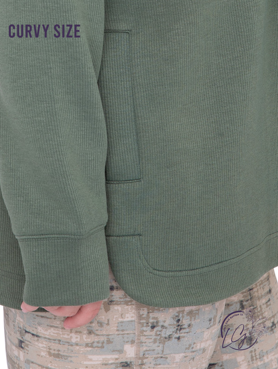 Curvy Power Move Hoodie