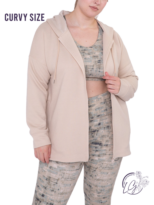 Curvy Power Move Hoodie
