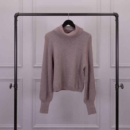 Beginning Now Cowl Neck Sweater