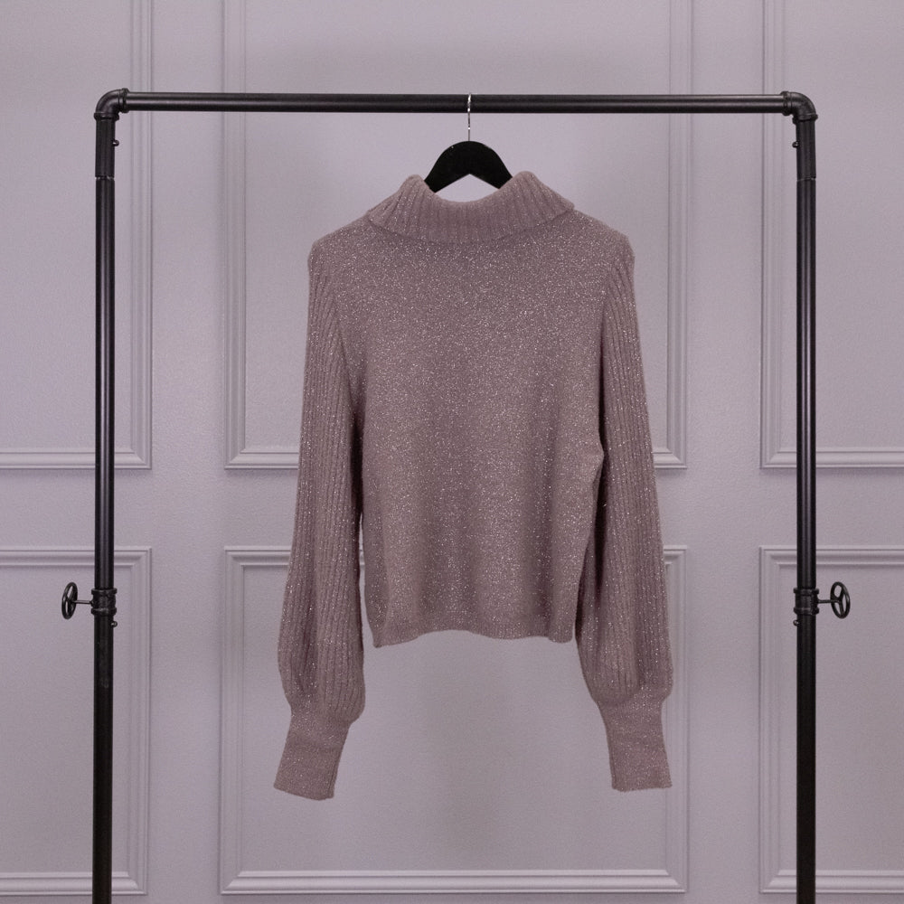 Beginning Now Cowl Neck Sweater