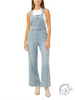 Mirabelle Wide Leg Overall Jeans by Silver Jeans
