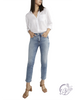 Jacqueline High Rise Straight Leg Jeans by Silver Jeans