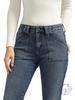 Stevie Suki Mid Rise Flare Leg Jeans by Silver Jeans