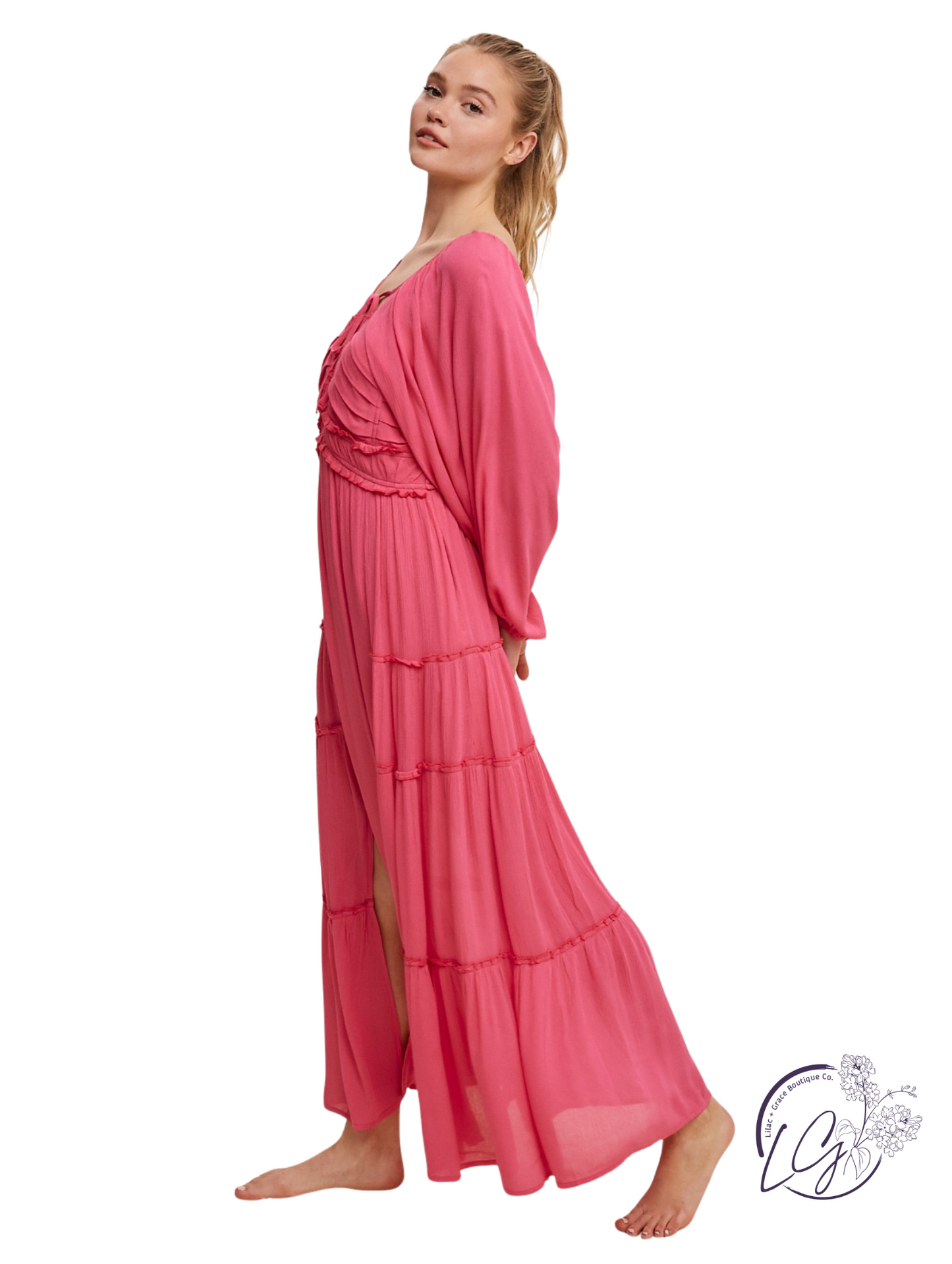 Hot Lovely Day Maxi Dress